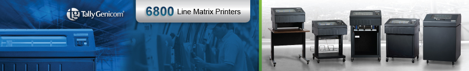 TallyGenicom - 6800 Series Line Matrix Printers